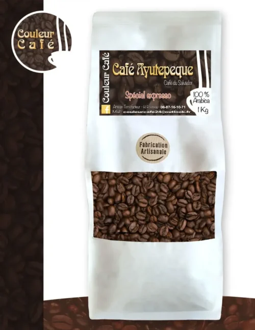 Café special expresso salvador grains arabica