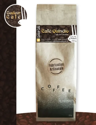 Café Quindio Moulu arabica Amérique du Sud